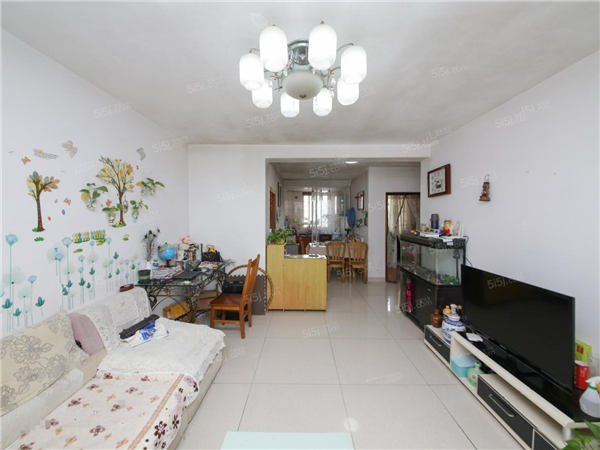 南北通透2房，装修自住