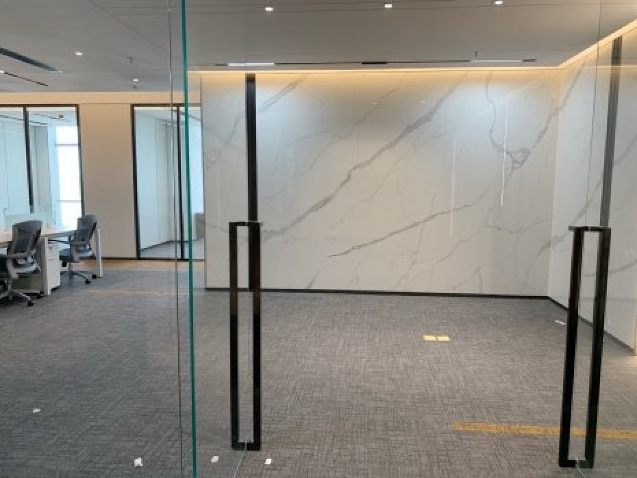 金融街核心地段 嘉业财富中心321平豪装配隔断家具植物