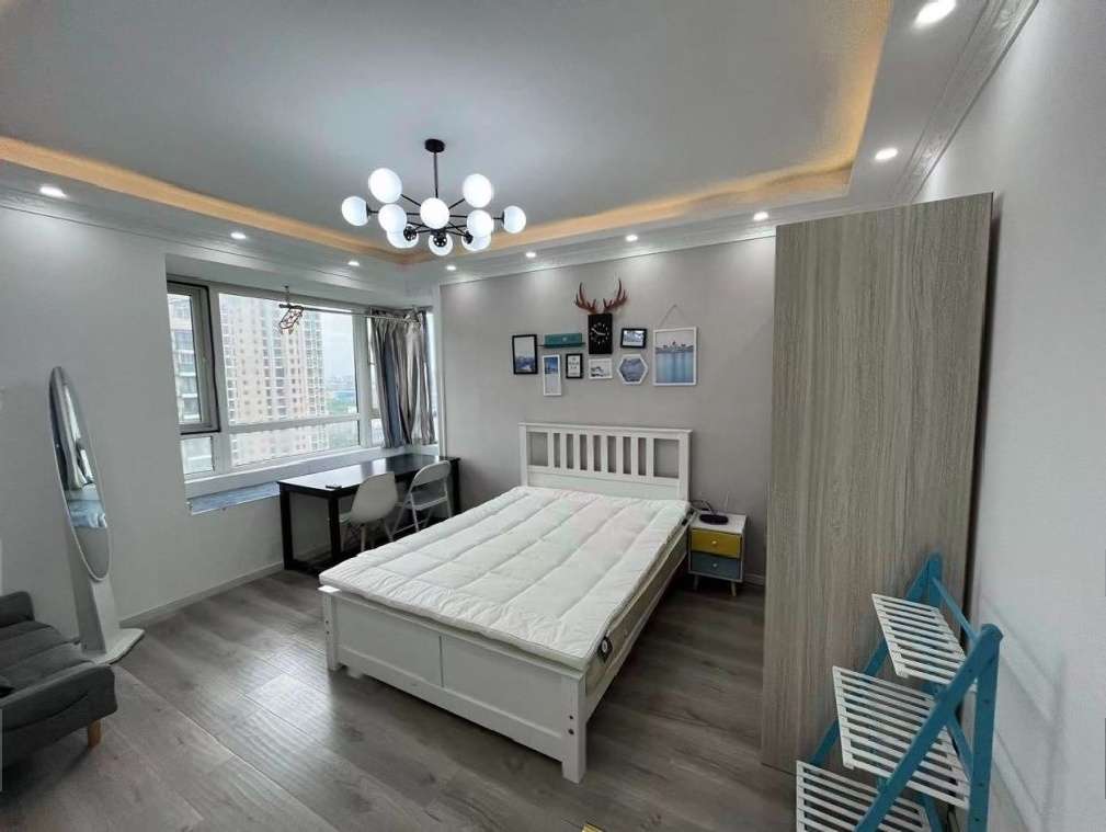 近西浦，苏大，翰林缘精装公寓主卧，可短租月付，优租