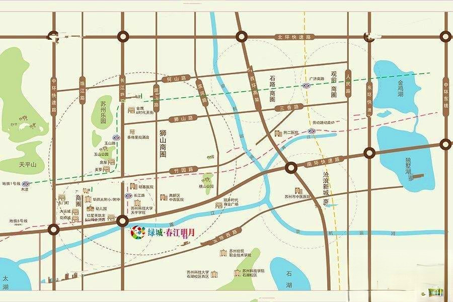 尼盛绿城春江明月