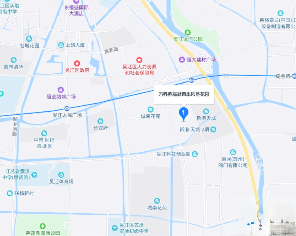 万科苏高新四季风景商业广场