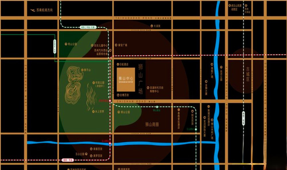 新区狮山中心写字楼