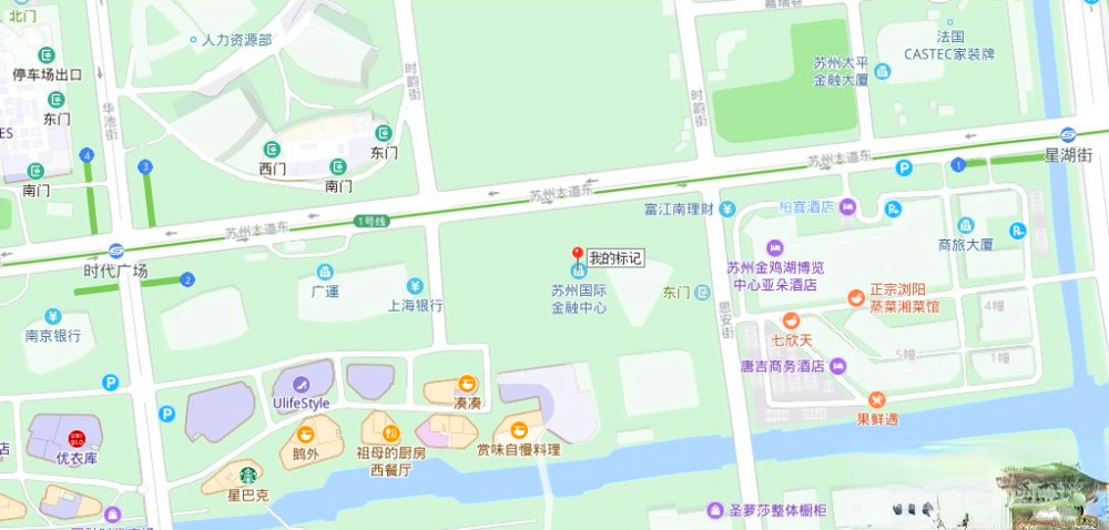 九龙仓苏州国际金融中心商铺