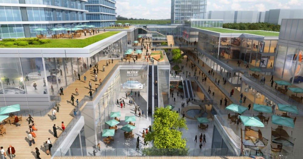 朗诗飞鸟集写字楼