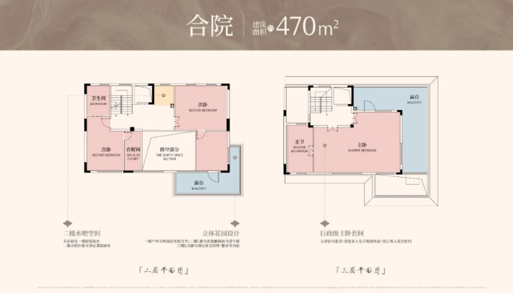 建筑面积约470㎡合院